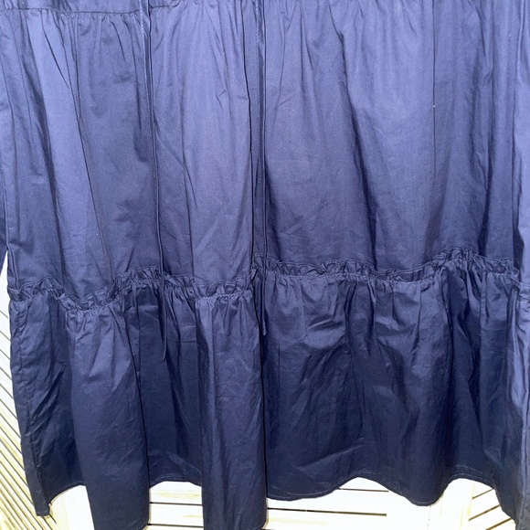 NWT JODIFL Navy Ruffle Dress - Picture 6 of 6